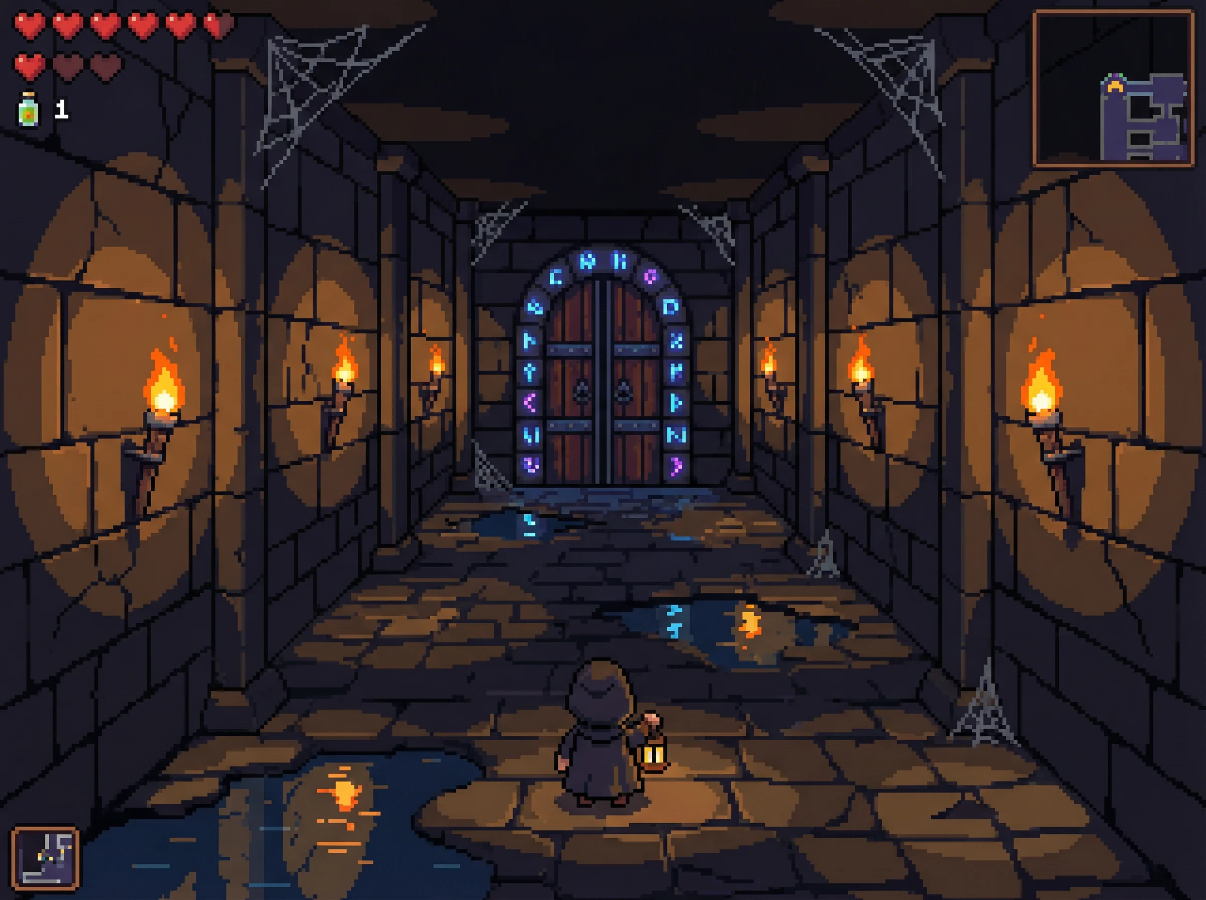 地牢探索攻略 - pg女王 隐藏房间