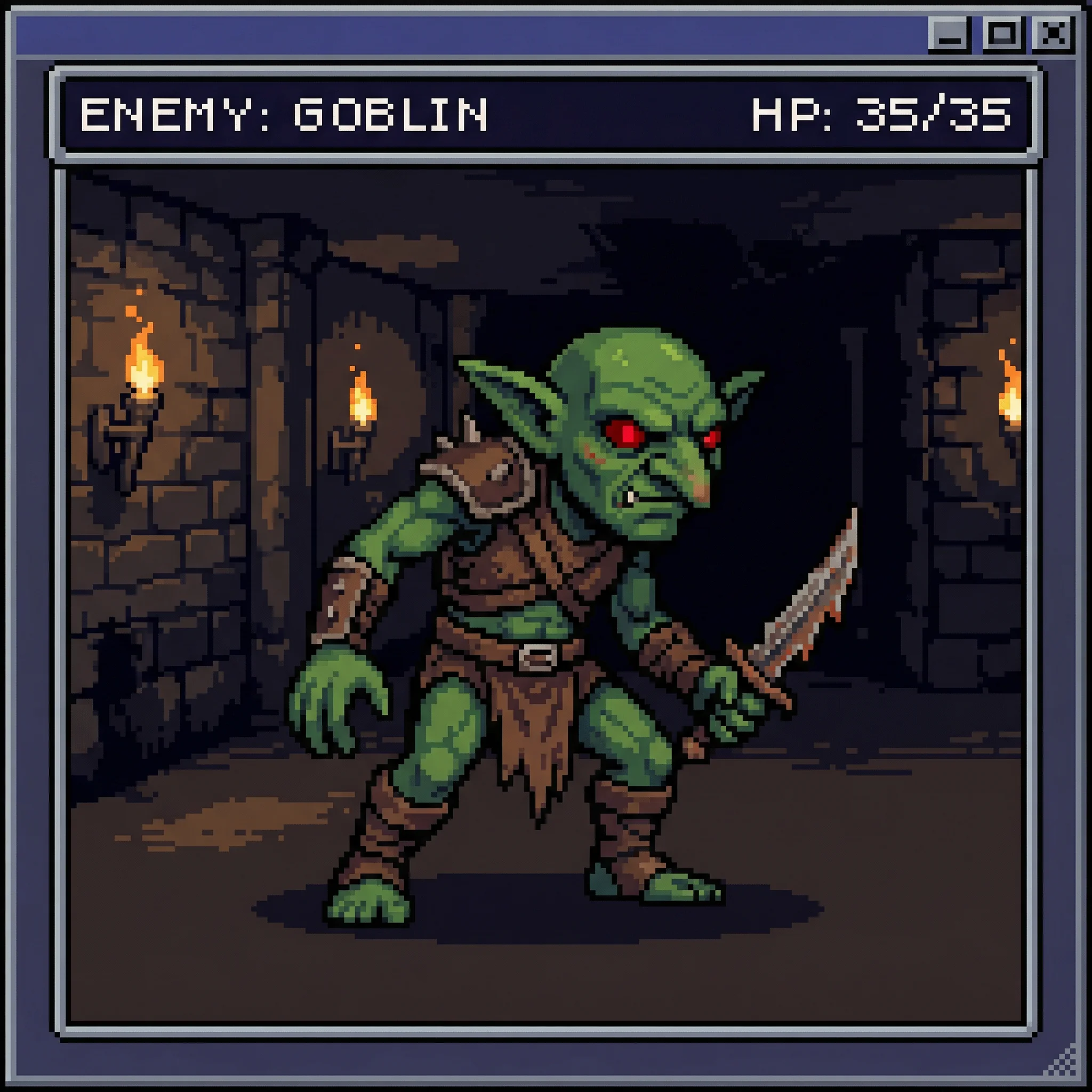 地牢怪物：哥布林 - pg女王 弱点分析